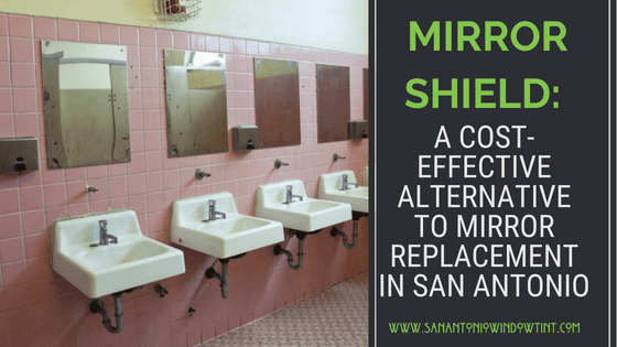 mirror shield graffiti window film San Antonio (1)