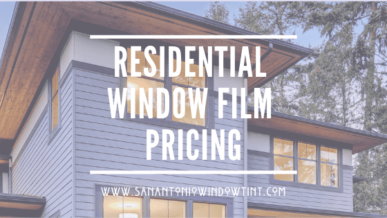 Window Film Pricing Denver San Antonio