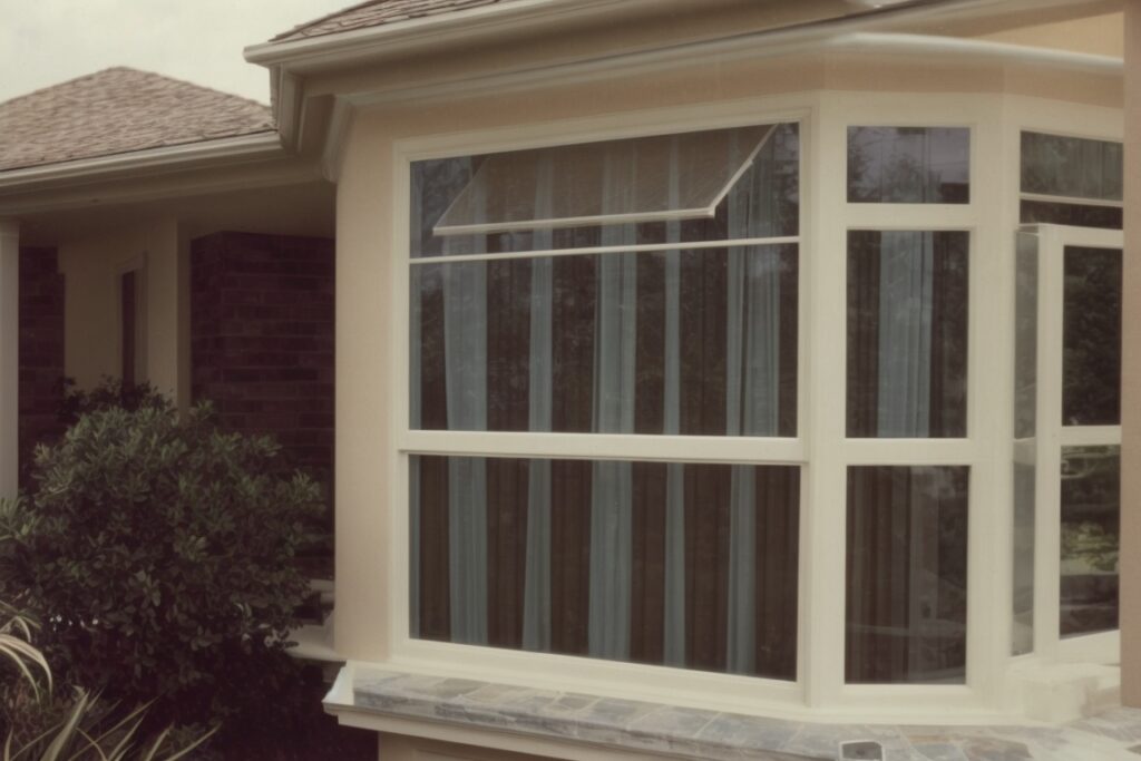 San Antonio home with window film installation in progress