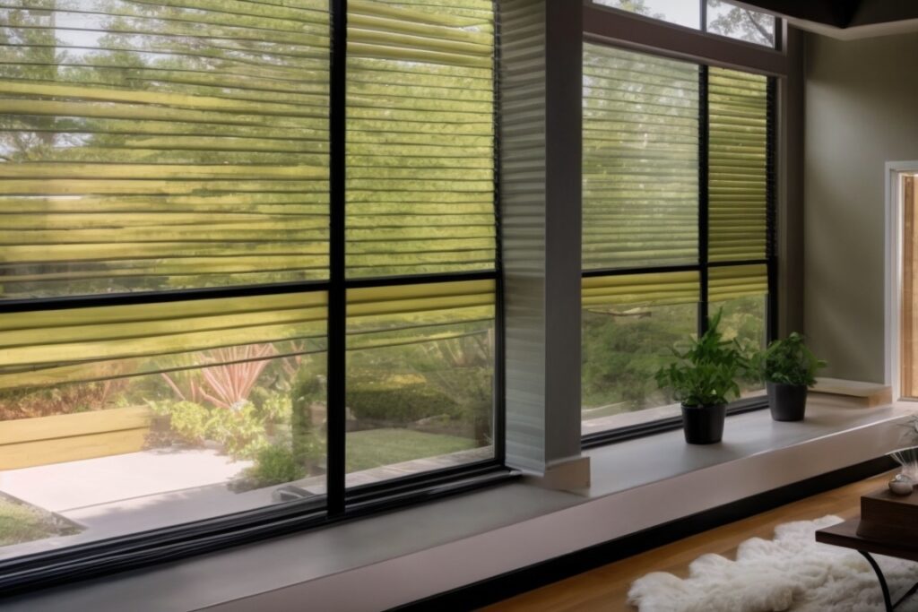 San Antonio home interior with UV blocking window film