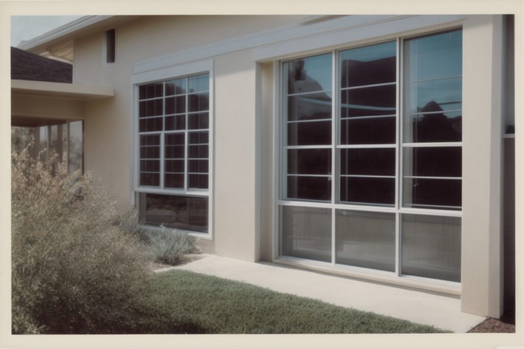 exterior of a residential building in San Antonio with thermal window tints